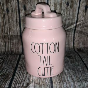 Rae Dunn Cotton Tail Cutie Canister